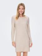 NU 20% KORTING: Only Gebreide jurk ONLRICA LIFE L/S O-NECK DRESS KNT N...