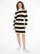 Tommy Hilfiger Gebreide jurk CO CARDI STITCH SWT DRESS