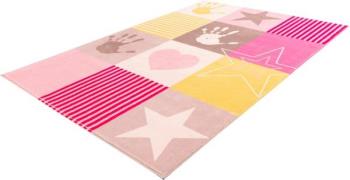 Obsession Kindervloerkleed My Stars 411 Korte pool, patchworkdesign, m...