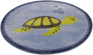 Esprit Kindervloerkleed Turtle ESP-40170 Laagpolig vloerkleed met schi...