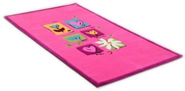 THEKO Kindervloerkleed Wonderland Korte pool, motief bloemen, met de h...