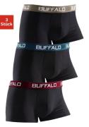 NU 20% KORTING: Buffalo Boxershort voor jongens met contrastkleurige b...