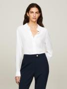 NU 20% KORTING: Tommy Hilfiger Overhemdblouse FLUID VIS CREPE REGULAR ...