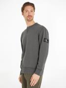 Calvin Klein Sweatshirt WASHED BADGE CREW NECK