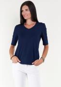 NU 20% KORTING: Seidel Moden Shirt met V-hals met halve mouwen van zac...