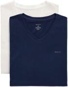 NU 20% KORTING: Gant Shirt voor eronder V-NECK T-SHIRT 2-PACK met merk...