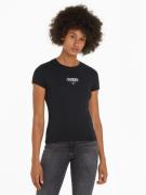 NU 20% KORTING: TOMMY JEANS Shirt met ronde hals Rib Slim Essential Lo...