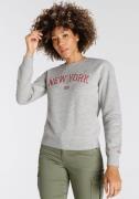 H.I.S Sweatshirt met trendy print op de borst