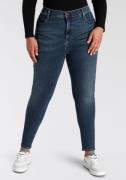 NU 20% KORTING: Levi's® Plus Skinny fit jeans 721 PL HI RISE SKINNY ze...