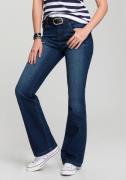 H.I.S Bootcut jeans High waist waterbesparende fabricage dankzij ozon ...