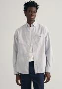 Gant Overhemd met lange mouwen Regular fit Oxford overhemd gestructure...