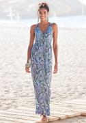 NU 20% KORTING: Lascana Maxi-jurk met paisley print en verstelbare hal...