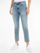 NU 25% KORTING: Tommy Hilfiger Slim fit jeans met logo patch