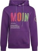 Zwillingsherz Sweatshirt met capuchon, print aan voorkant, neon detail...