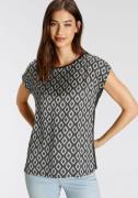 NU 20% KORTING: Tamaris Shirtblouse met trendy print