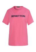 NU 20% KORTING: United Colors of Benetton T-shirt met benetton print
