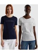 United Colors of Benetton T-shirt onze bestseller in een dubbelpak (se...