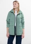 Cecil Anorak Short Trench Jacket met opstaande kraag en trenchcoat-sti...