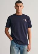 NU 25% KORTING: Gant T-shirt REG ARCHIVE SHIELD EMB SS T-SHIRT geïnspi...