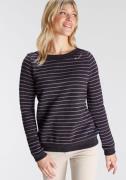 NU 20% KORTING: Ragwear Sweater TASHI Gestreepte pullover met lange mo...