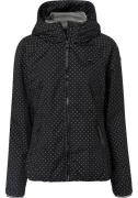 Ragwear Outdoorjack DIZZIE DOTS O trendy jas met capuchon voor het tus...