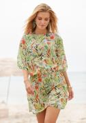 NU 20% KORTING: s.Oliver RED LABEL Beachwear Tuniek met bladdessin