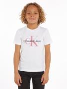 NU 20% KORTING: Calvin Klein T-shirt CK MONOGRAM SS T-SHIRT voor kinde...