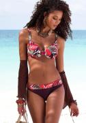 NU 20% KORTING: Lascana Bikinitop met beugels AVA in tropisch design