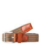 NU 20% KORTING: Jack & Jones Stretch riem JACSPRING WOVEN BELT NOOS