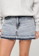 Superdry Jeans rok DENIM MINI SKIRT