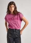 Pepe Jeans T-shirt Lilith met logoapplicatie