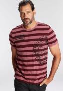 Man's World T-shirt met borstprint