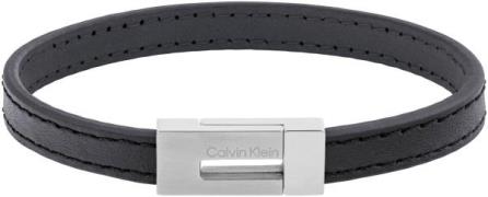 NU 20% KORTING: Calvin Klein Leren armband