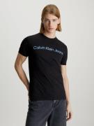 NU 20% KORTING: Calvin Klein T-shirt INSTITUTIONAL LOGO met calvin kle...