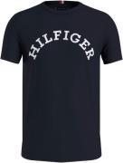 NU 20% KORTING: Tommy Hilfiger T-shirt HILFIGER ARCHED TEE