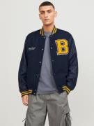 Jack & Jones Jack in collegestijl JORCOLLEGE WOOL BLEND BOMBER NOOS