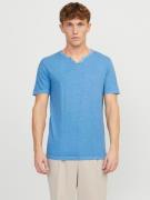 Jack & Jones T-shirt JJESPLIT NECK TEE SS NOOS