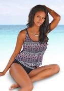 NU 20% KORTING: Lascana Oversized tankini in een trendy etno-look