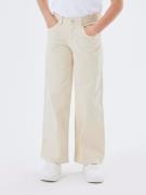 Name It Five-pocketsbroek NKFROSE WIDE TWI PANT 1115-TP NOOS