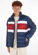 Tommy Jeans Plus Gewatteerde jas TJM BLOCK STRIPE LT DOWN JKT EXT