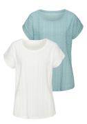 Vivance T-shirt (set, 2-delig)