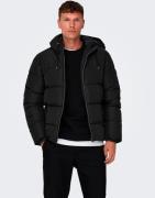 NU 20% KORTING: ONLY & SONS Gewatteerde jas ONSMARLON LIFE HOOD PUFFER...