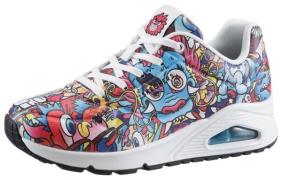 NU 20% KORTING: Skechers Sneakers UNO-COLOR DOODLE