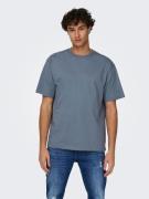 NU 20% KORTING: ONLY & SONS Shirt met ronde hals ONSFRED RLX SS TEE