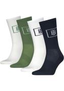 Tommy Hilfiger Sportsokken CREW SOCK MONOGRAM LOCKER ROOM (4 paar, Set...