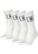 Tommy Hilfiger Sportsokken CREW SOCK MONOGRAM LOCKER ROOM (4 paar, Set...