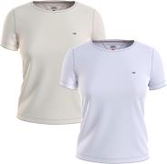 NU 20% KORTING: TOMMY JEANS Shirt met ronde hals TJW 2PACK SOFT JERSEY...