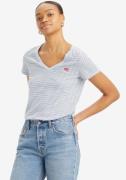 NU 20% KORTING: Levi's® Shirt met V-hals PERFECT VNECK met mini-batwin...