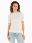 NU 20% KORTING: Tommy Hilfiger Trui met korte mouwen CO JERSEY STITCH ...