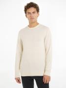 Calvin Klein Trui met ronde hals COTTON SILK BLEND CN SWEATER